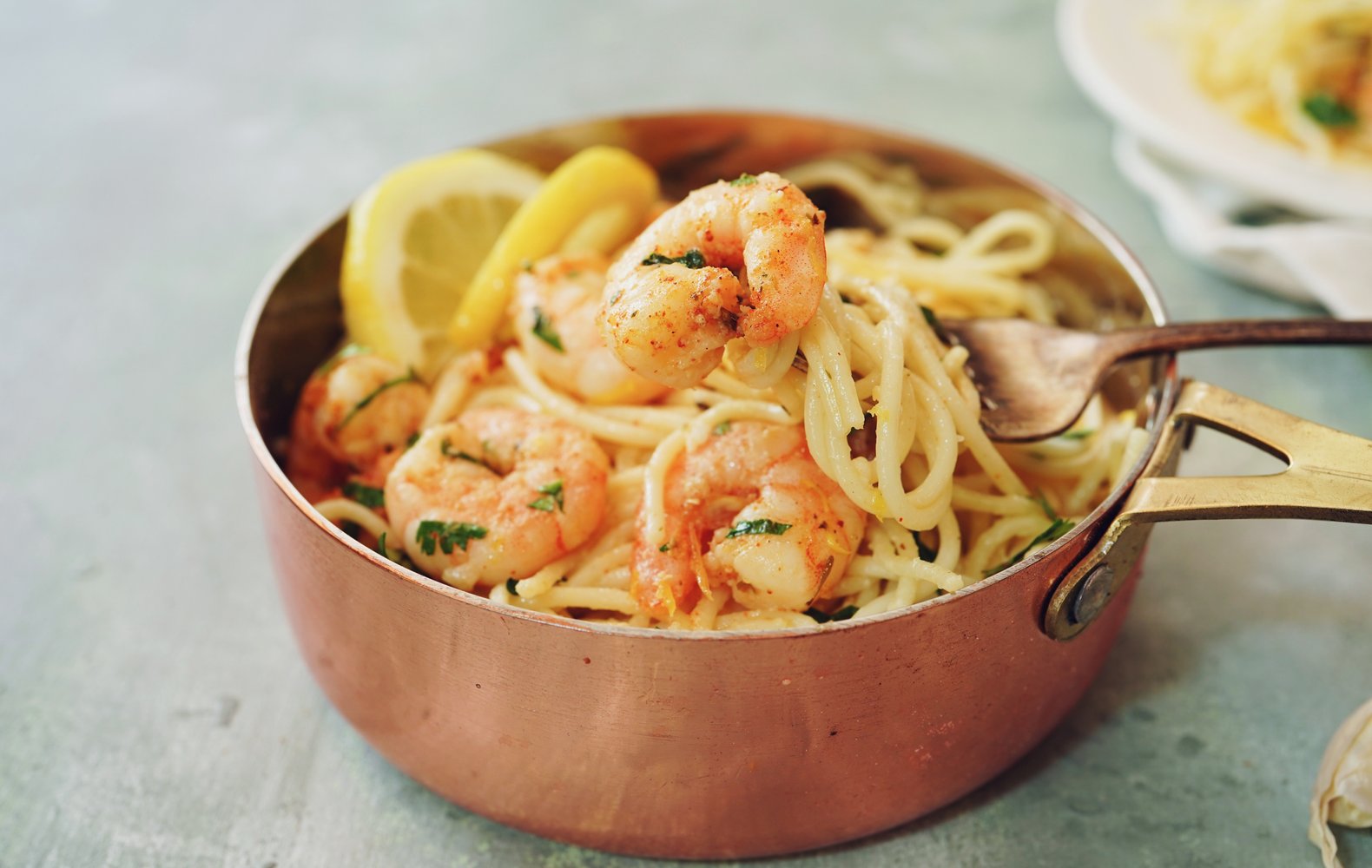 Ricetta Spaghetti al Limone e Gamberi Il Club delle Ricette