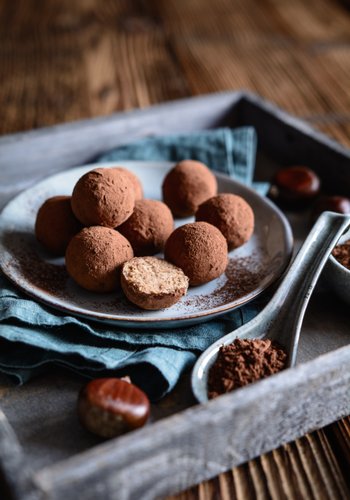 Ricetta Tartufi di Castagne