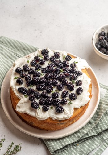 Ricetta Torta Morbidissima alle More