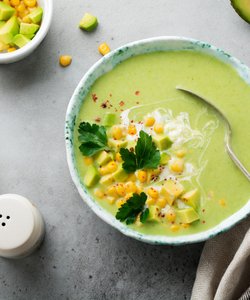 Ricetta Vellutata di Avocado e Mais