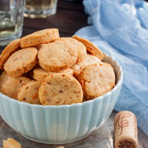 Biscotti Salati Peperoni e Pancetta