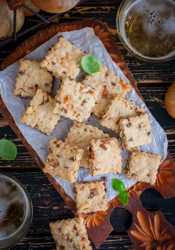 Ricetta Biscotti Salati alle Cipolle