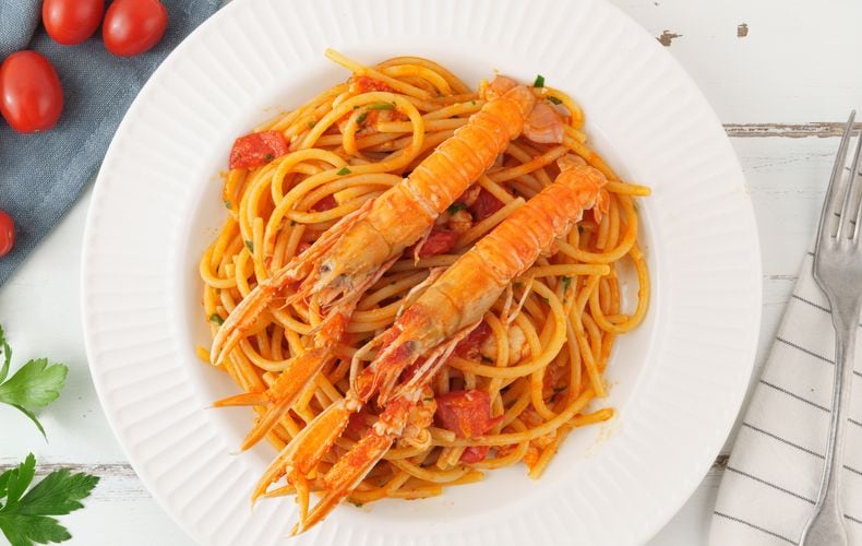 Ricetta Spaghetti Agli Scampi