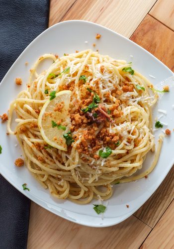 Ricetta Spaghetti con la Mollica