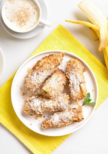 Ricetta Banane Fritte ai Corn Flakes