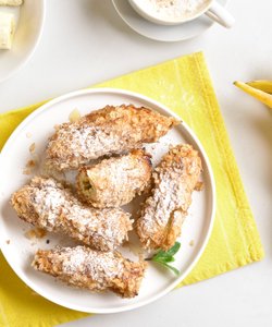 Ricetta Banane Fritte ai Corn Flakes