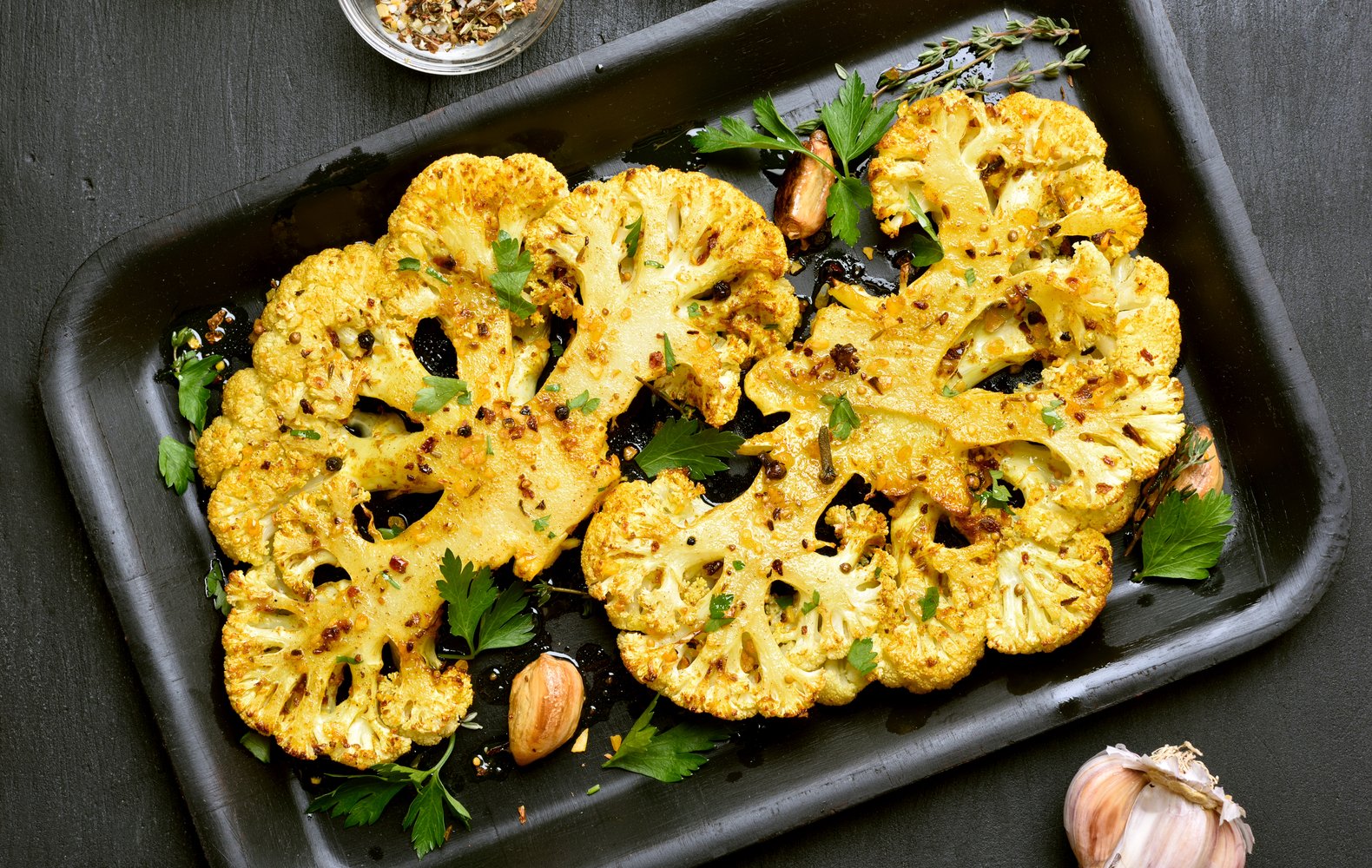 Bistecche di Cavolfiore al Forno