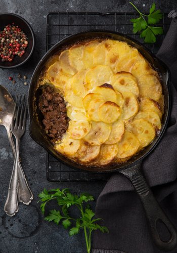 Ricetta Gratin di Patate con Macinato