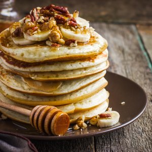 Pancakes Vegani alle Mele