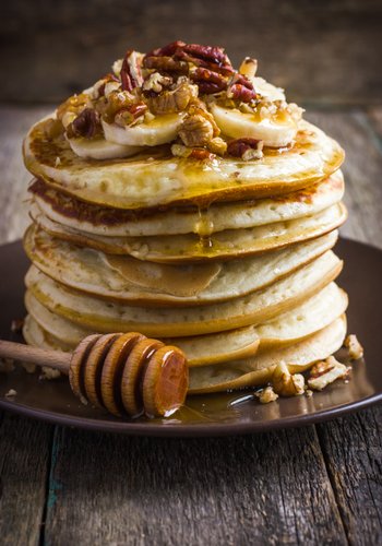 Ricetta Pancakes Vegani alle Mele