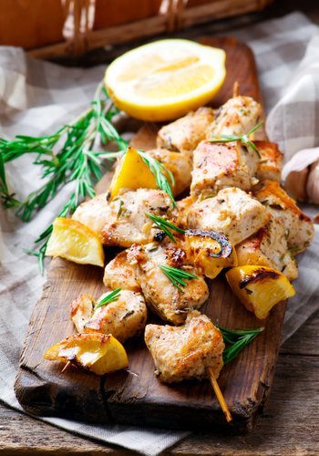 Ricetta Spiedini di Pollo al Limone e Miele