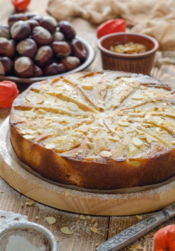 Ricetta Torta alle Pere e Mandorle