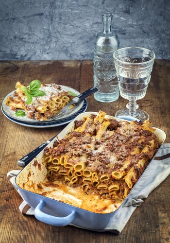 Ricetta Ziti al Ragù al Forno