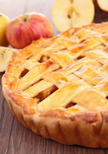 Ricetta Crostata Vegana con Crema Pasticcera e Mele