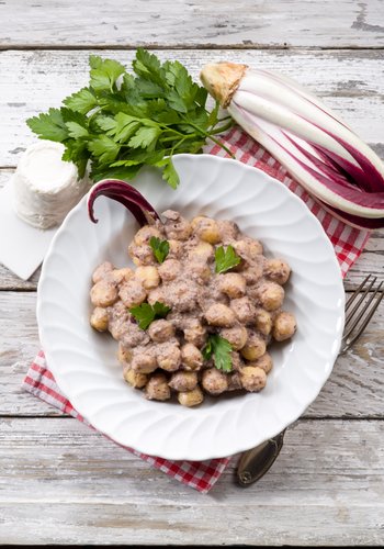 Ricetta Gnocchi al Radicchio e Ricotta