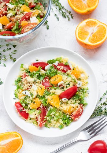 Ricetta Insalata di Cous Cous Vegana