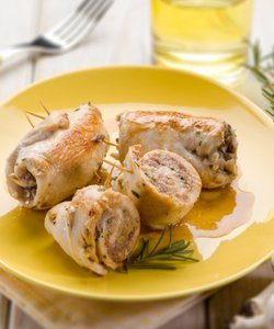 Ricetta Involtini di Carne ai Funghi