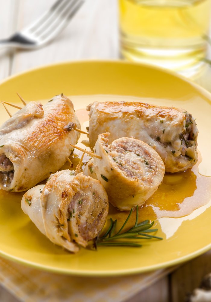 Ricetta Involtini di Carne ai Funghi