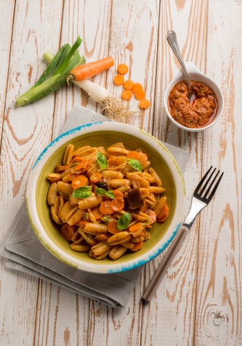Ricetta Gnocchetti Sardi al Pesto di Verdure