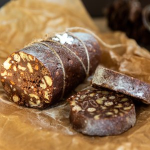 Salame di Cioccolato Senza Uova