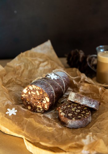 Ricetta Salame di Cioccolato Senza Uova