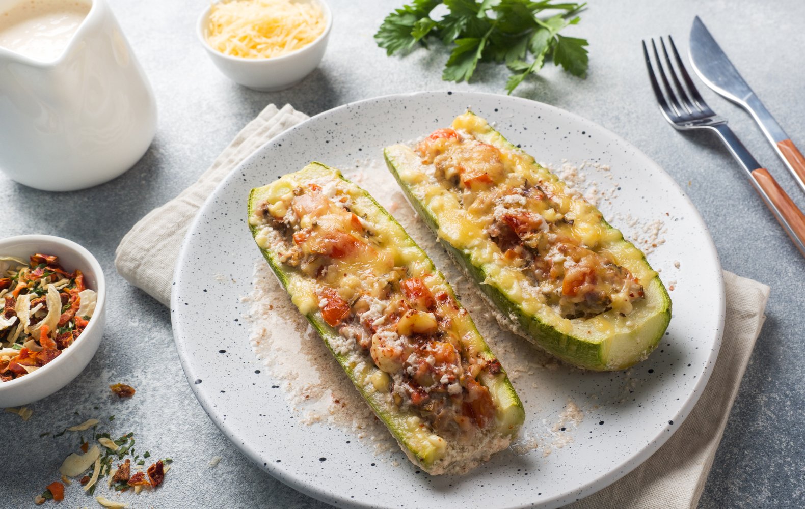 Ricetta Zucchine Ripiene Vegetariane - Il Club delle Ricette