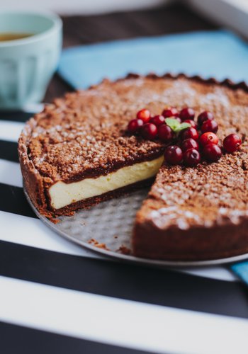 Ricetta Crostata al Cacao con Ricotta
