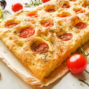 Focaccia Senza Lievito