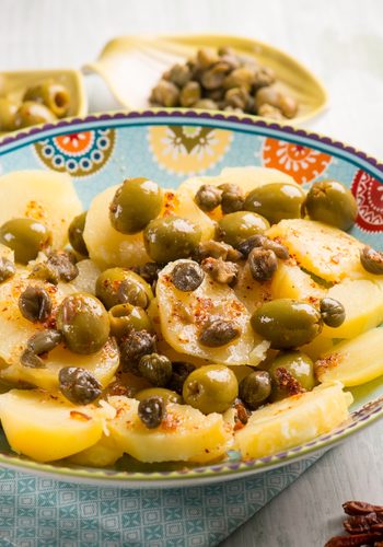 Ricetta Insalata di Patate con Capperi e Olive