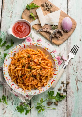 Ricetta Trofie al Ragù di Pesce Veloce