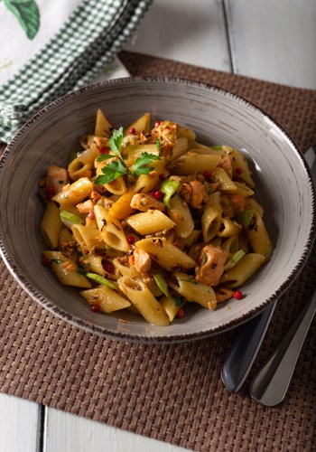 Ricetta Pasta con Salmone e Zucchine
