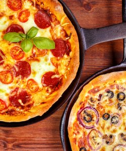 Ricetta Pizza in Padella
