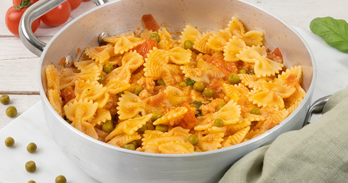 Ricetta Pasta Tonno e Piselli al Pomodoro - Il Club delle Ricette