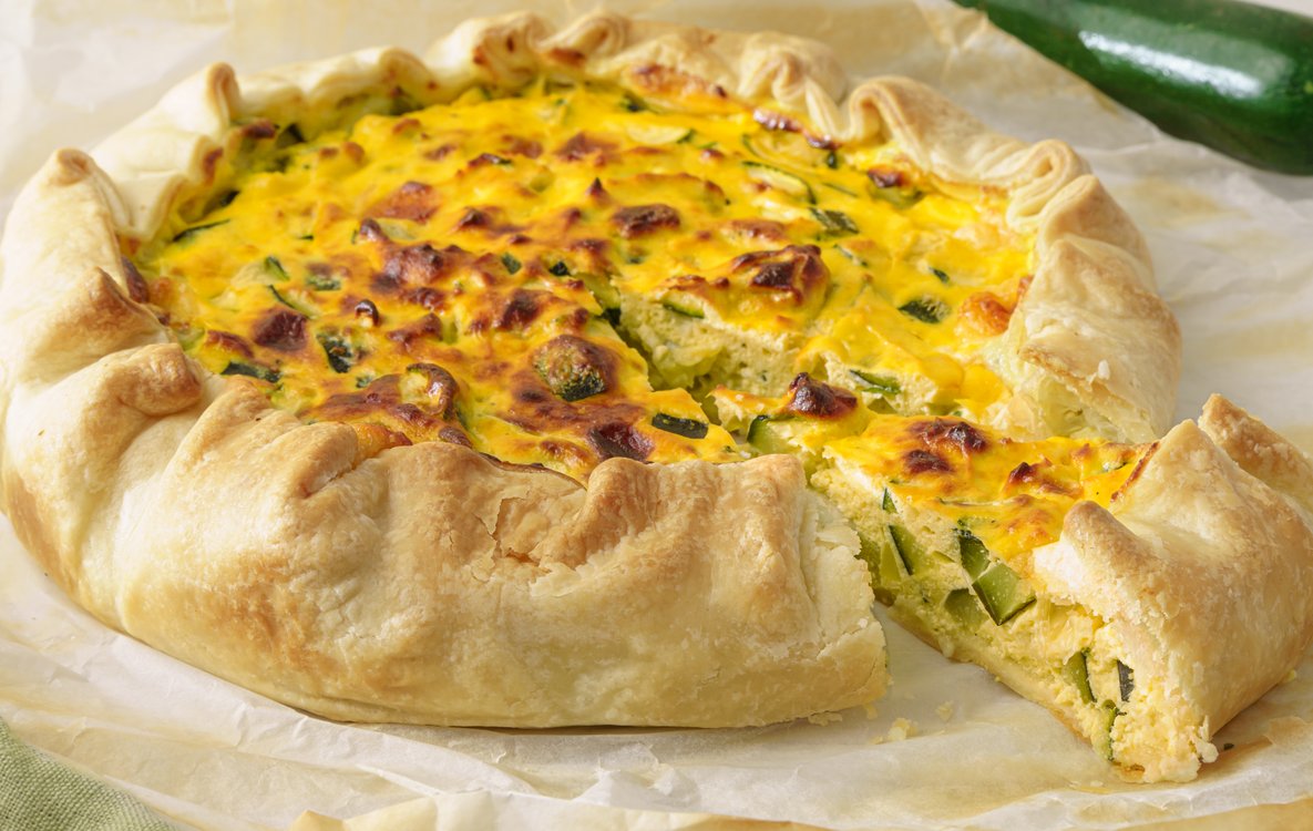 Ricetta Torta Salata con le Zucchine - Il Club delle Ricette
