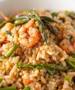 Ricetta Risotto Asparagi e Gamberetti