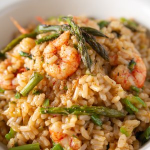 Risotto Asparagi e Gamberetti