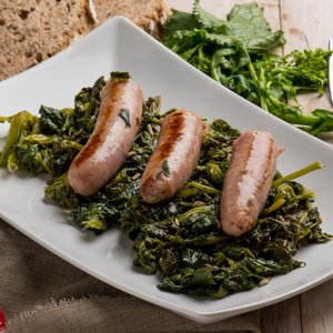 Salsiccia e Friarielli in Padella