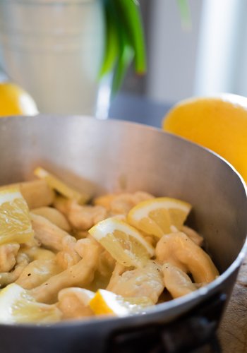 Ricetta Straccetti di Pollo al Limone