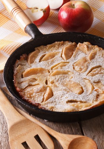 Ricetta Torta di Mele in Padella