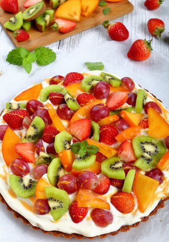 Ricetta Crostata Furba alla Crema e Frutta