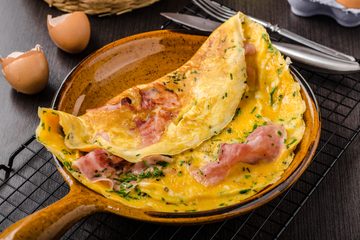 Ricetta Omelette Prosciutto e Formaggio