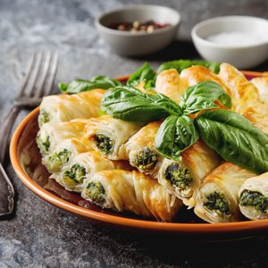Torta Salata a Spirale con Spinaci