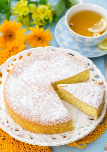 Ricetta Torta della Colazione Senza Lievito