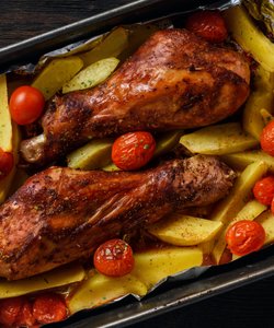 Ricetta Cosce di Tacchino Arrosto
