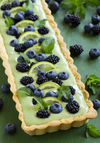 Ricetta Crostata con Crema al Tè Matcha