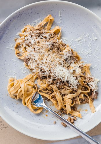 Ricetta Pasta al Ragù Bianco di Salsiccia
