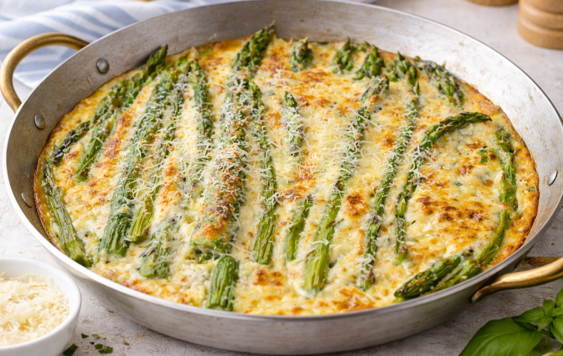 Ricetta Asparagi Gratinati al Formaggio