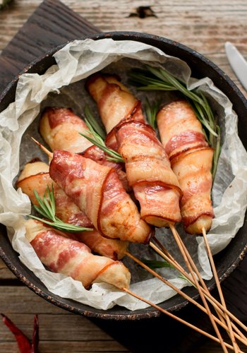Ricetta Spiedini di Pollo e Pancetta