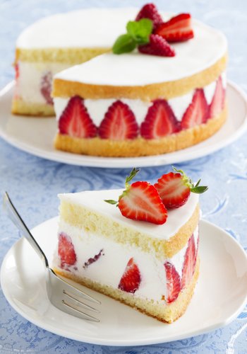 Ricetta Torta Furba Panna e Fragole