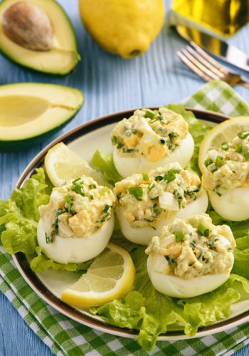 Ricetta Uova Ripiene di Avocado